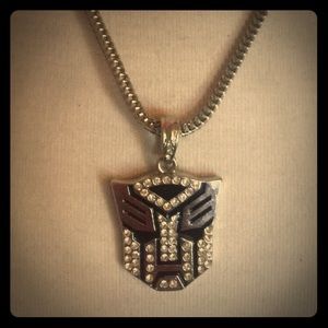 Transformers pendant necklace